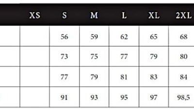 Herren Winterjacke "All Weather" Tee Jays | TJ 9680 Grössentabelle