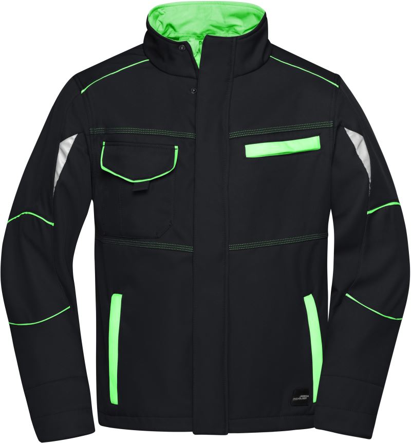 Workwear Sommer Softshell Jacke - Color Daiber | JN 851