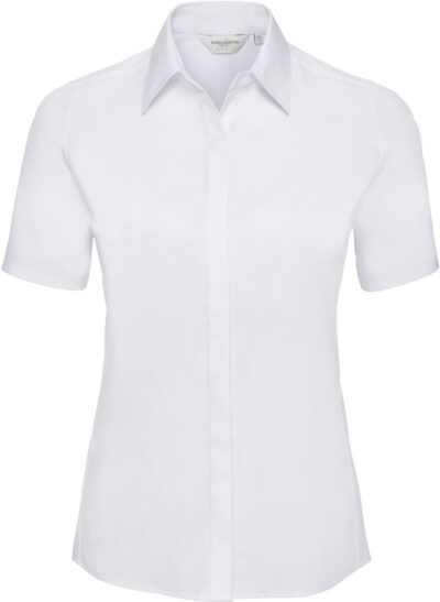 Ultimate Stretch Bluse kurzarm Russell | 961F