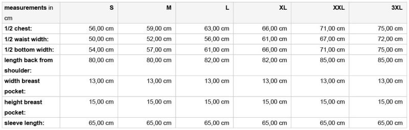 Popeline Karo Hemd langarm Daiber | JN 617 Grössentabelle Popeline Karo Hemd langarm Daiber | JN 617 Grössentabelle