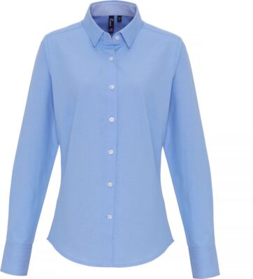 Oxford Bluse Streifen langarm Premier | PR 338