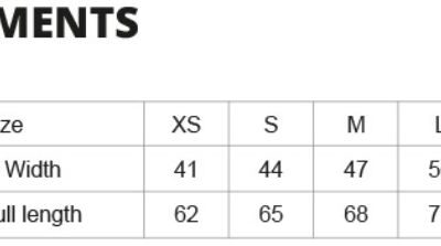 Damen T-Shirt "Tiger" Neutral | T 81001 Grössentabelle Damen T-Shirt "Tiger" Neutral | T 81001 Grössentabelle