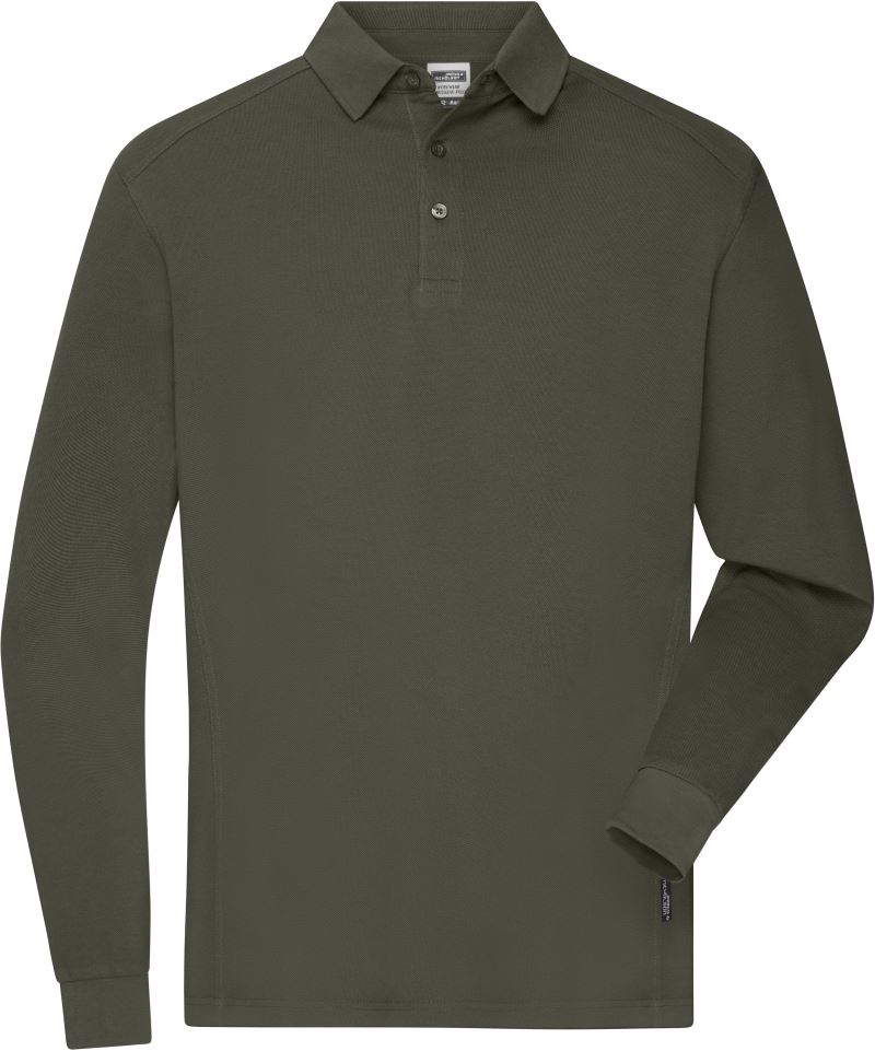 Herren Piqué Workwear Polo langarm Daiber | JN 1842