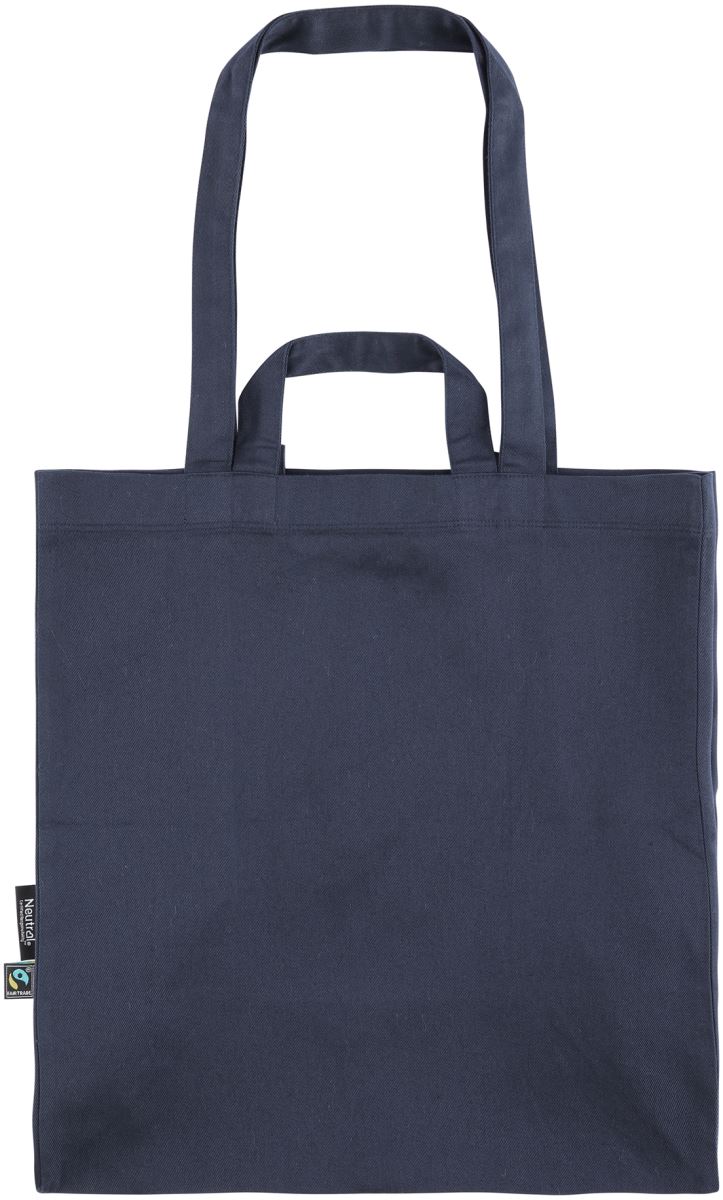 Bio Fairtrade Twill Baumwolltasche Neutral | O 90030