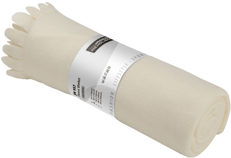 Fleece Decke mit Fransen Daiber | JN 957