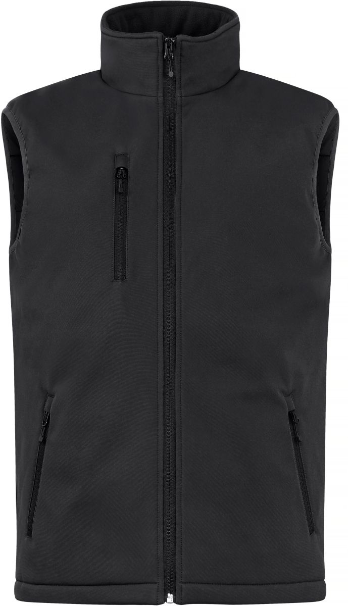 Wattierte Herren Softshell Weste Clique | Padded Softshell Vest Men