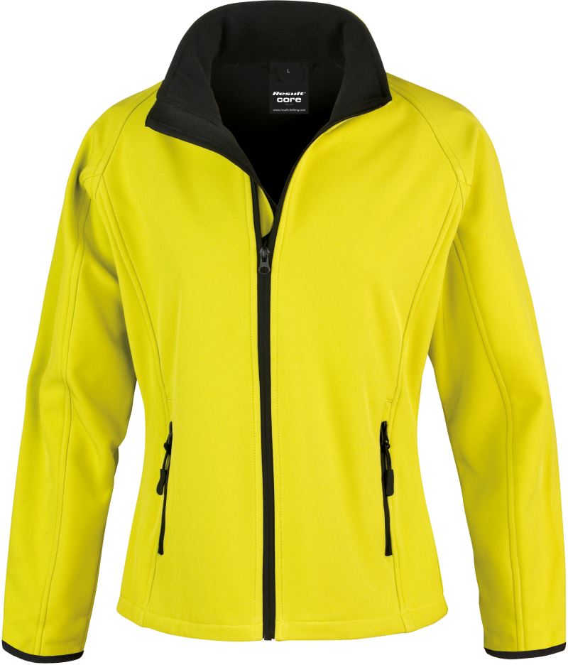 Damen 2-Lagen Softshell Jacke "Printable" Result Recycled | R 231F