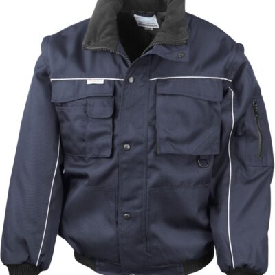 Workwear Jacke mit abnehmbaren Ärmeln Result Work-Guard | R 071X Workwear Jacke mit abnehmbaren Ärmeln Result Work-Guard | R 071X