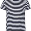 white/navy stripe