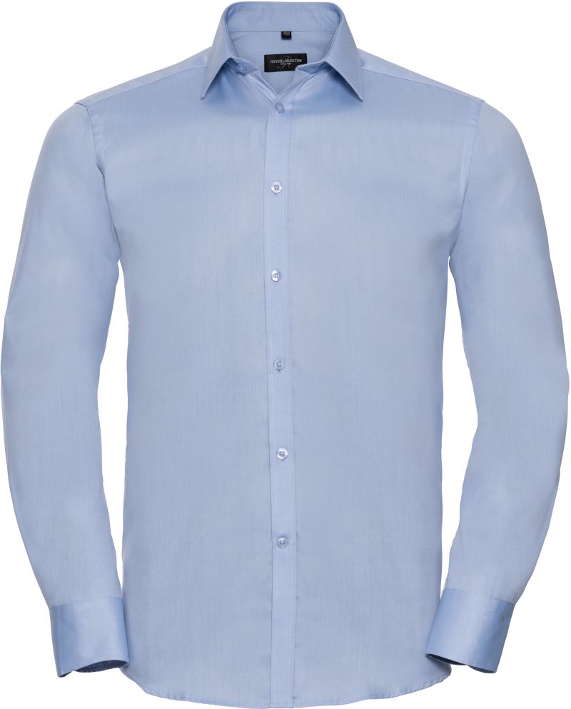 Herringbone Hemd langarm Russell | 962M