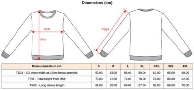 Herren Supima® Pullover Kariban Premium | PK 900 Grössentabelle Herren Supima® Pullover Kariban Premium | PK 900 Grössentabelle