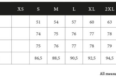 Active Stretch Hemd langarm Tee Jays | TJ 4030 Grössentabelle