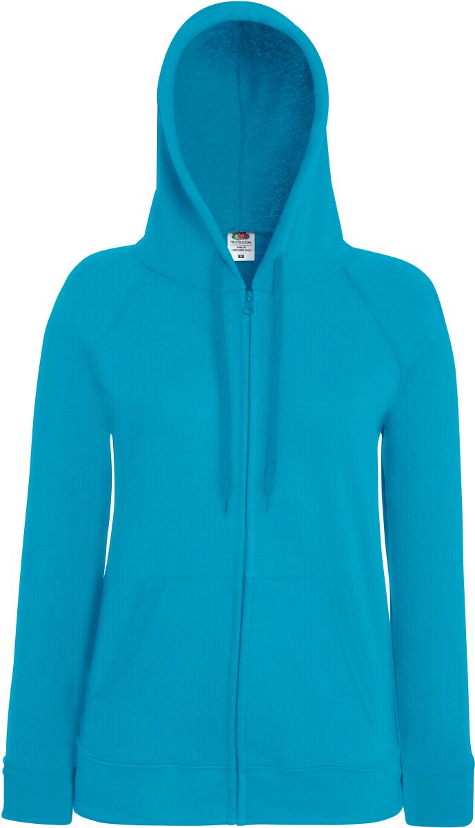 Damen Kapuzen Sweatjacke F.O.L. | Lady-Fit LW Hooded Sweat Jacket