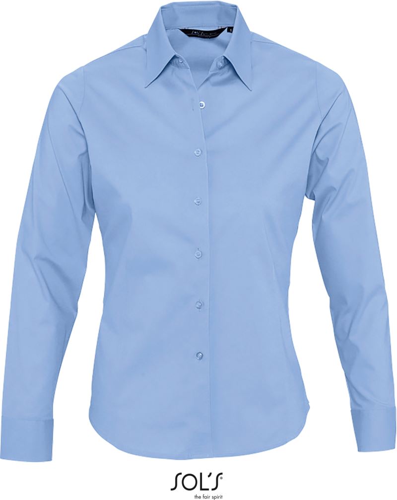 Stretch Bluse langarm SOL'S | Eden