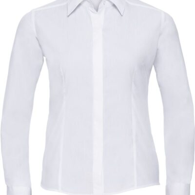 Popeline Bluse langarm Russell | 924F Popeline Bluse langarm Russell | 924F