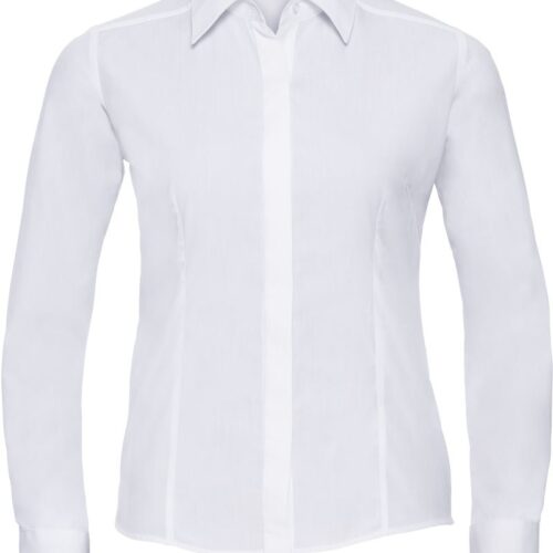 Popeline Bluse langarm Russell | 924F