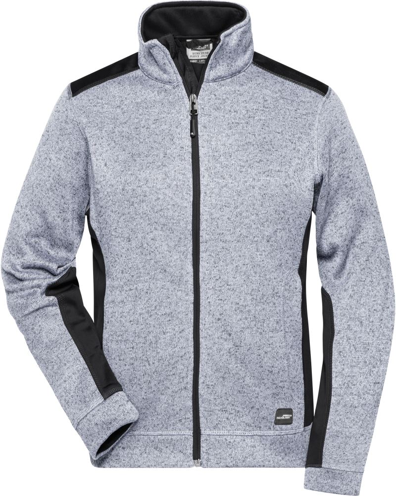 Damen Workwear Strickfleece Jacke - Strong Daiber | JN 861