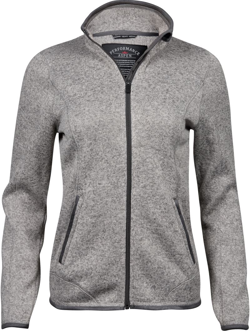 Damen Melange Strickfleece Jacke Tee Jays | TJ 9616