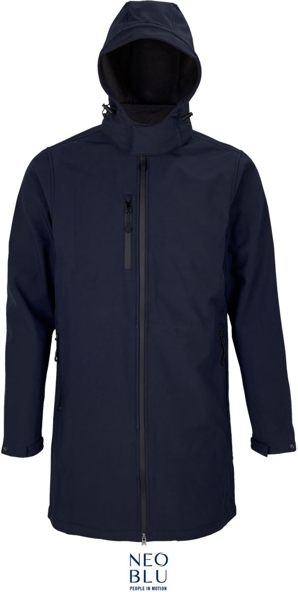 Herren 3-Lagen Softshell Mantel NEOBLU | Achille Men