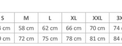 Sicherheits Fleece Jacke Korntex | KXFJ – Bergen Grössentabelle Sicherheits Fleece Jacke Korntex | KXFJ – Bergen Grössentabelle