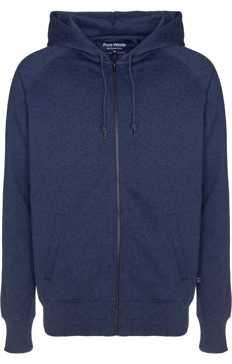 Unisex Kapuzen Sweatjacke Pure Waste | HJUB