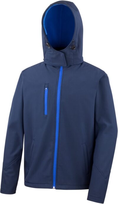 Herren 3-Lagen Softshell Kapuzenjacke Result Core | R 230M Herren 3-Lagen Softshell Kapuzenjacke Result Core | R 230M