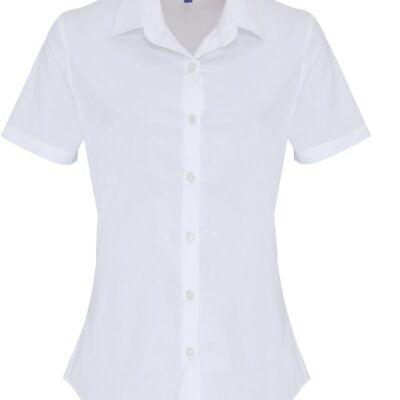 Popeline Stretch Bluse kurzarm Premier | PR 346