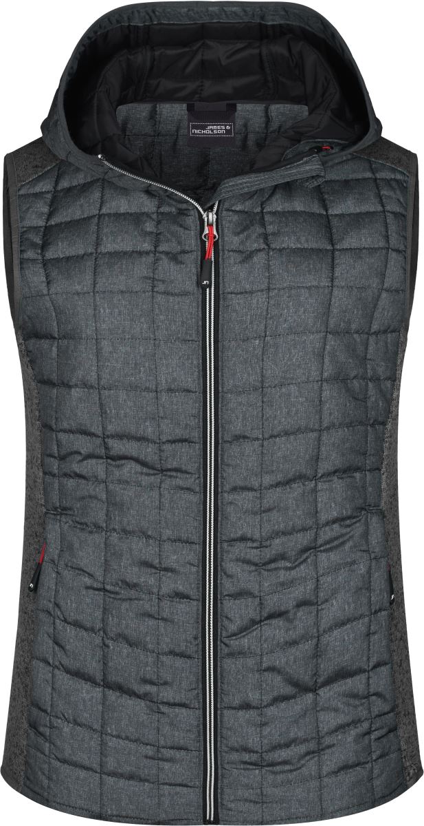 Damen Hybrid Strickfleece Gilet Daiber | JN 767