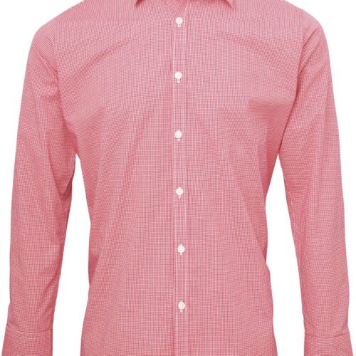 Popeline Hemd Karo langarm Premier | PR 220