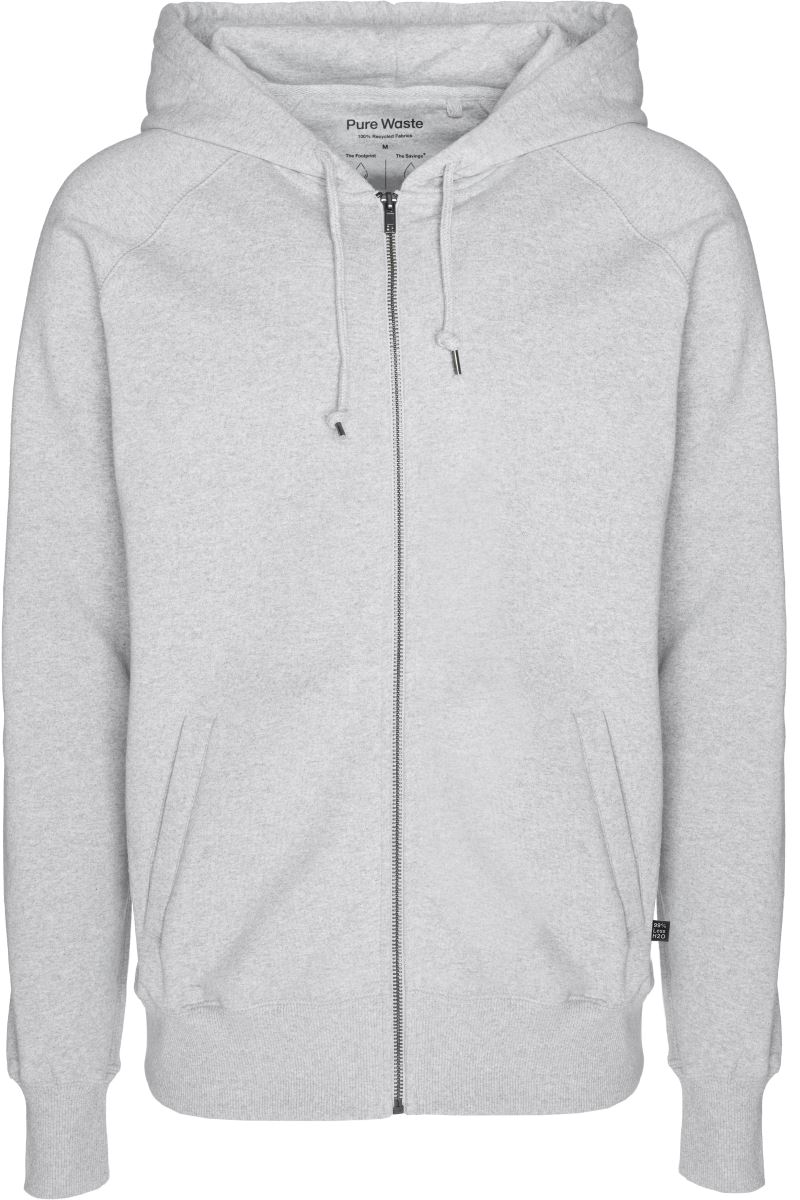 Unisex Kapuzen Sweatjacke Pure Waste | HJUB