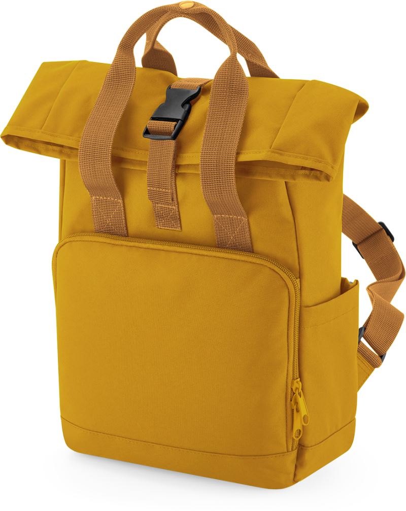 Mini Roll-Top Rucksack mit Doppelgriff BagBase | BG 118S