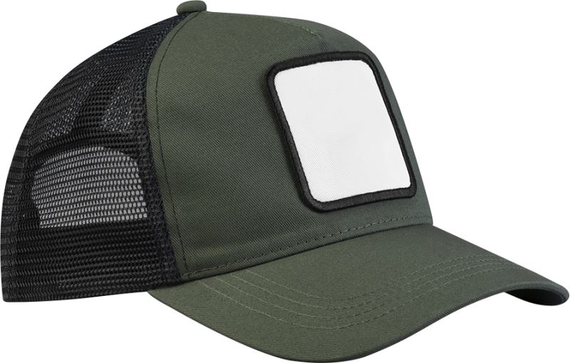 5 Panel Trucker Kappe mit Patch Beechfield | B 636