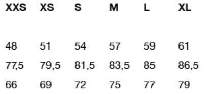 Unisex Kapuzen Sweatjacke Pure Waste | HJUB Grössentabelle Unisex Kapuzen Sweatjacke Pure Waste | HJUB Grössentabelle