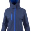 Damen 3-Lagen Softshell Kapuzenjacke Result Core | R 230F Damen 3-Lagen Softshell Kapuzenjacke Result Core | R 230F