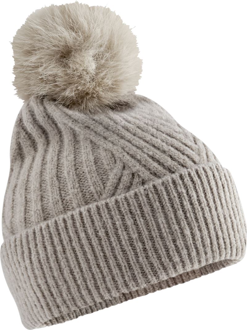 Strickmütze mit Pompon "Snow Luxe" Beechfield | B 529