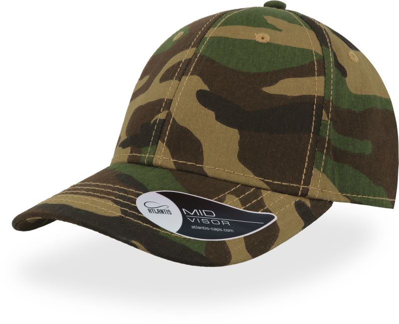 6 Panel Baseball Kappe "Pitcher" Atlantis | Pitcher