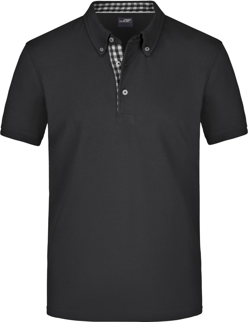 Herren Button-Down Piqué Polo Daiber | JN 964