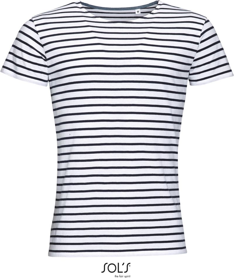 Herren T-Shirt gestreift SOL'S | Miles Men