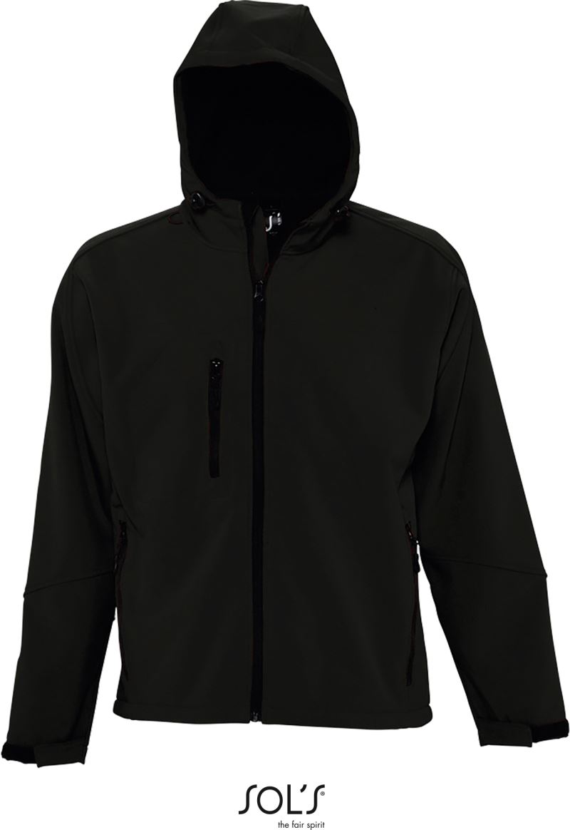 Herren Kapuzen 3-Lagen Softshell Jacke SOL'S | Replay Men