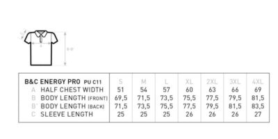 Workwear Piqué Polo B&C | Energy Pro