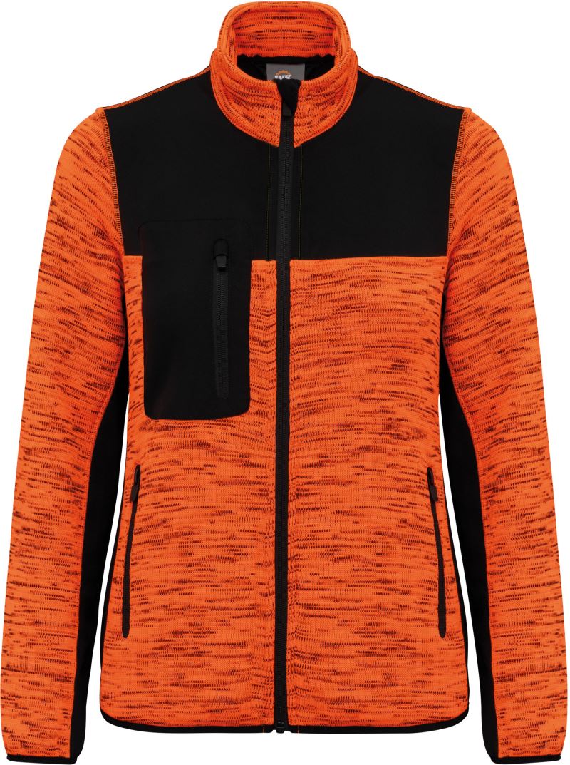 Damen Workwear Strickfleece Jacke Kariban WK | WK 9109
