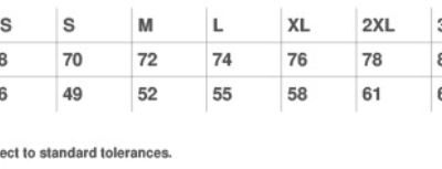 Unisex Bio T-Shirt Stedman | Classic-T Organic Unisex Grössentabelle