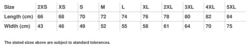 Unisex Bio T-Shirt Stedman | Classic-T Organic Unisex Grössentabelle Unisex Bio T-Shirt Stedman | Classic-T Organic Unisex Grössentabelle