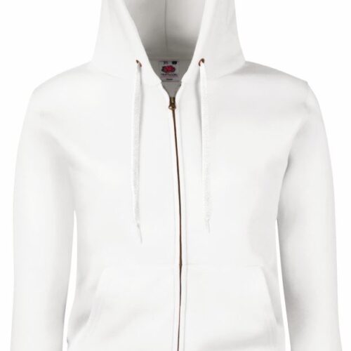 Damen Kapuzen Sweatjacke F.O.L. | Premium Lady-Fit Hooded Jacket