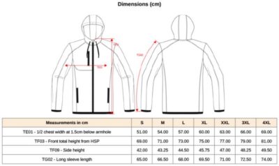 Herren Melange Kapuzen Strickfleece Jacke Kariban ProAct | PA 365 Grössentabelle Herren Melange Kapuzen Strickfleece Jacke Kariban ProAct | PA 365 Grössentabelle