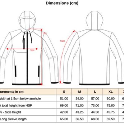 Herren Melange Kapuzen Strickfleece Jacke Kariban ProAct | PA 365 Grössentabelle Herren Melange Kapuzen Strickfleece Jacke Kariban ProAct | PA 365 Grössentabelle
