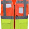 hi vis orange/hi vis yellow
