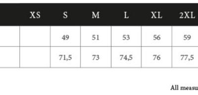 Herren Luxus T-Shirt Tee Jays | TJ 5000 Grössentabelle