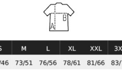 Unisex T-Shirt "DTG" SOL'S | Tuner Grössentabelle Unisex T-Shirt "DTG" SOL'S | Tuner Grössentabelle