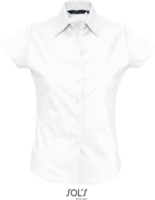 Stretch Bluse kurzarm SOL'S | Excess